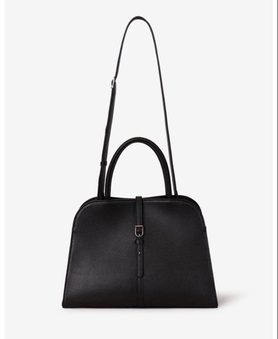 MONOROW ブラック ハンドバッグ