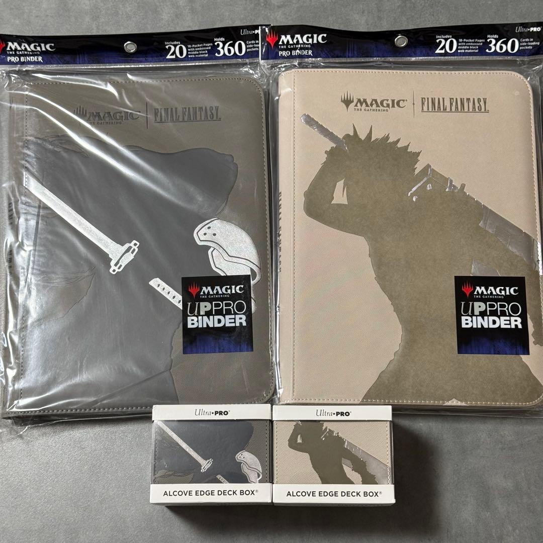 【UltraPro】クラウド・セフィロス FFプロバインダー&デッキケースセット