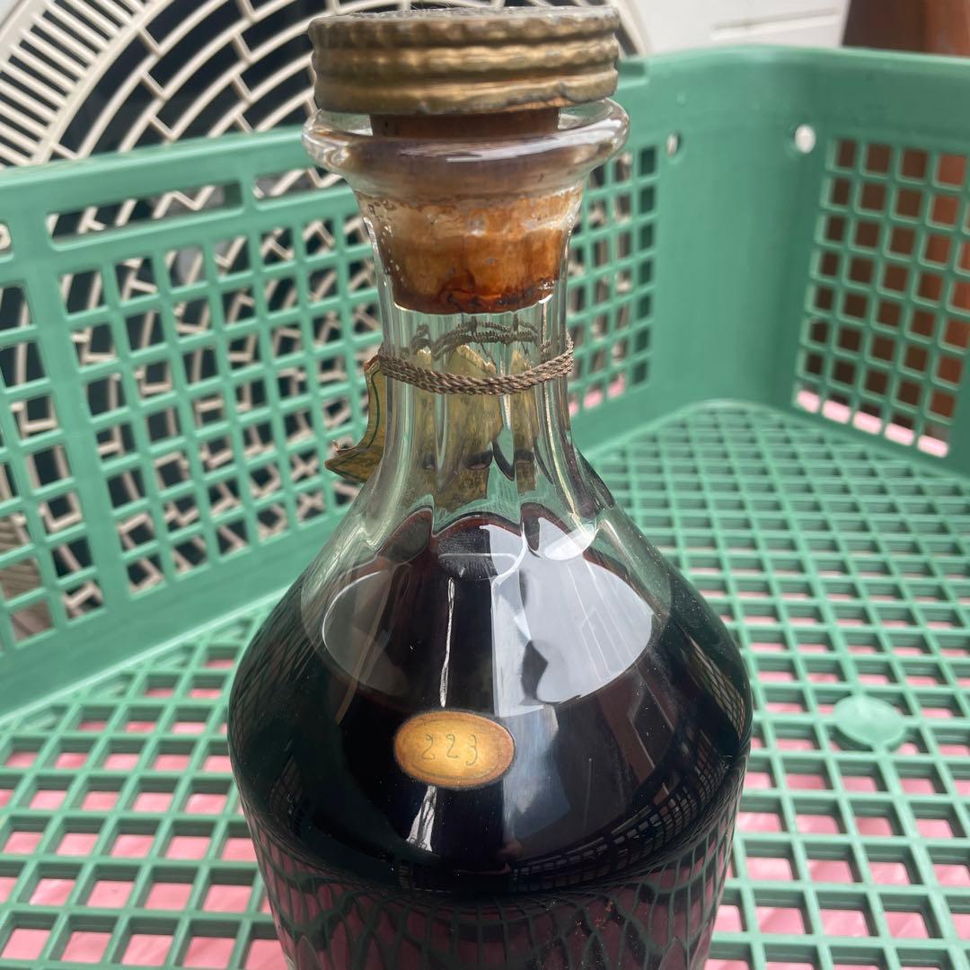 ヘネシーコニャックxo古酒カラフェバカラボトルコルク折れ商品