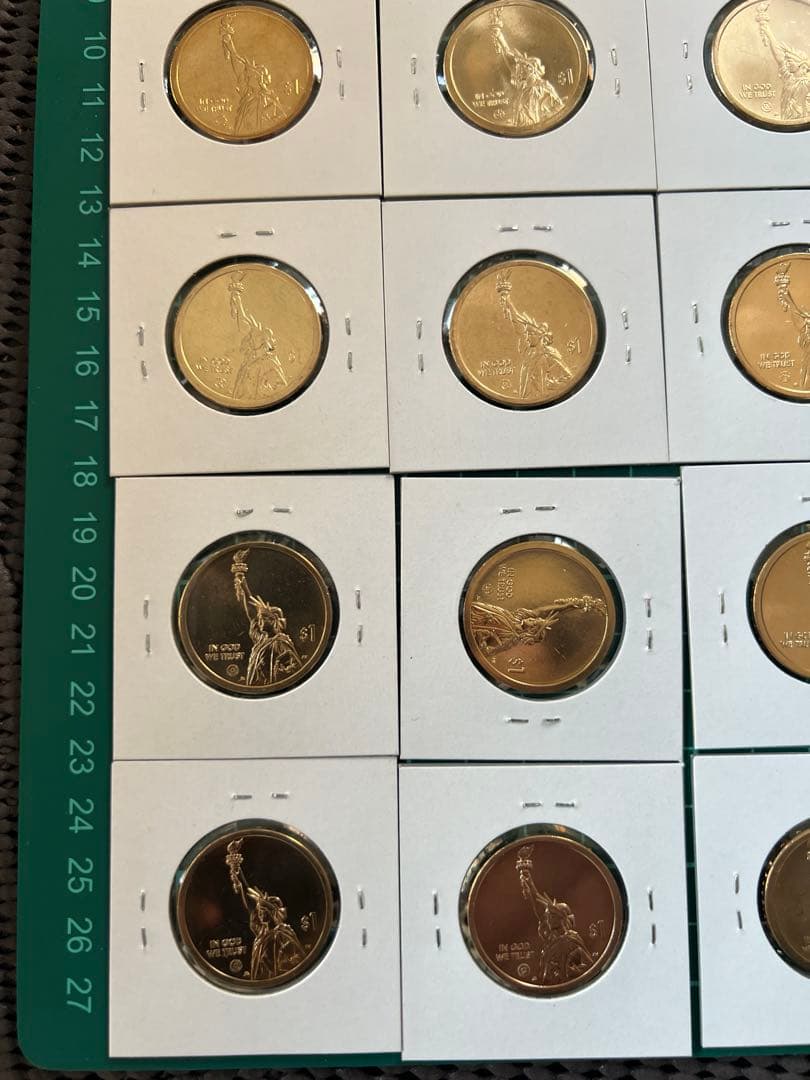 外国硬貨　アメリカ硬貨　州別26種類