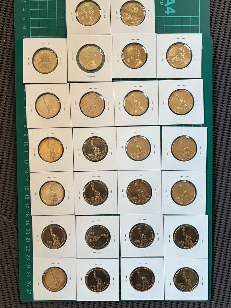 外国硬貨　アメリカ硬貨　州別26種類
