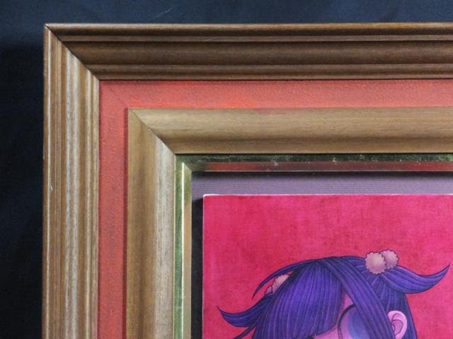 現代アート　吉田有花　直筆サイン 作品証明書『スコップ』アクリル絵具 0418Q