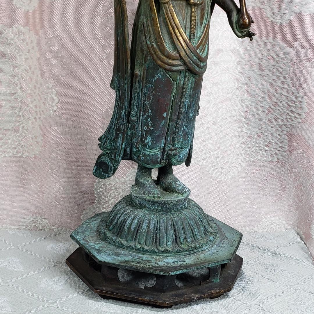 ◆『金銅薬師如来立像 新羅仏』仏像◆検）天平仏 飛鳥仏 百済仏 空海 千利休