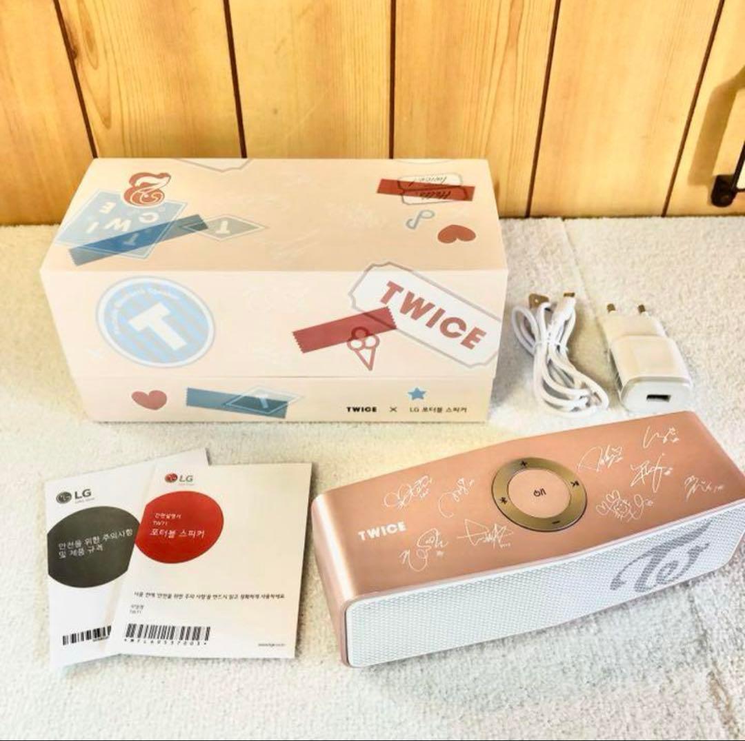 TWICE × LG コラボ Bluetoothスピーカー