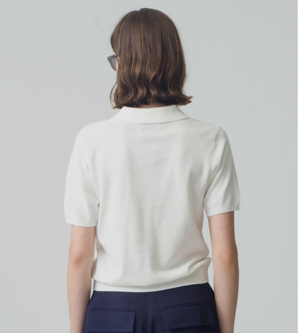 【新品タグ付き】ロンハーマン別注　DEMYLEE デミリー　ニットポロシャツ