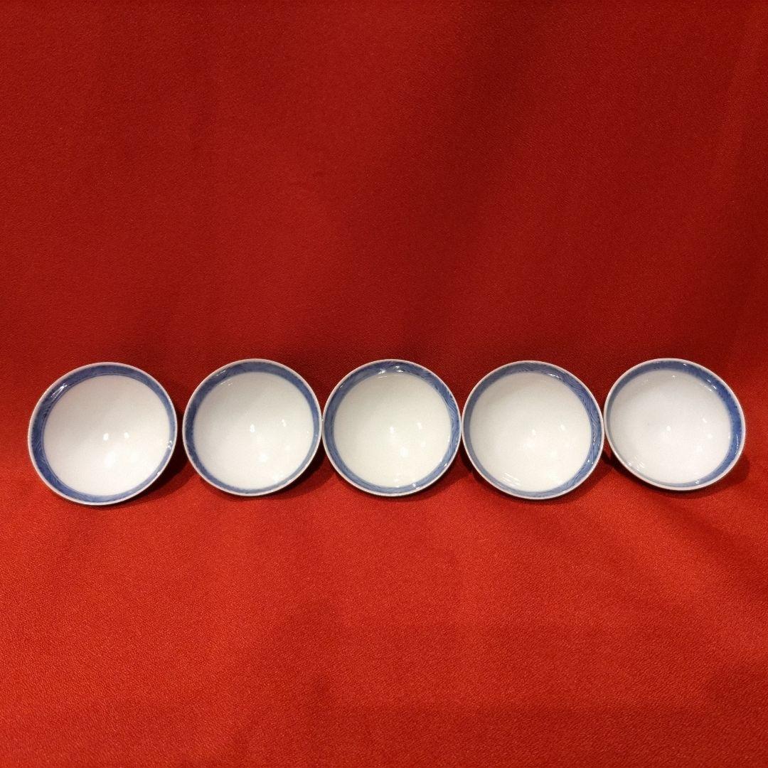 11代 今右衛門 錦丸紋模様酒器 盃5点 徳利2点 色鍋島 有田焼 お猪口 共箱