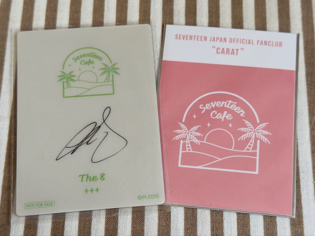 SEVENTEEN THE8 セブチカフェ 2022 特典 トレカ 2枚セット