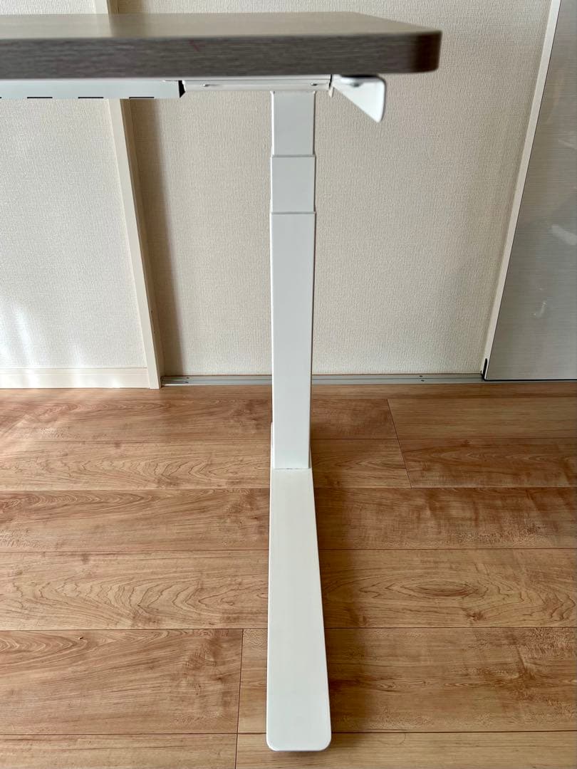 FlexiSpot 電動昇降デスク E7 Pro ホワイト脚＋天板ホワイトウッド