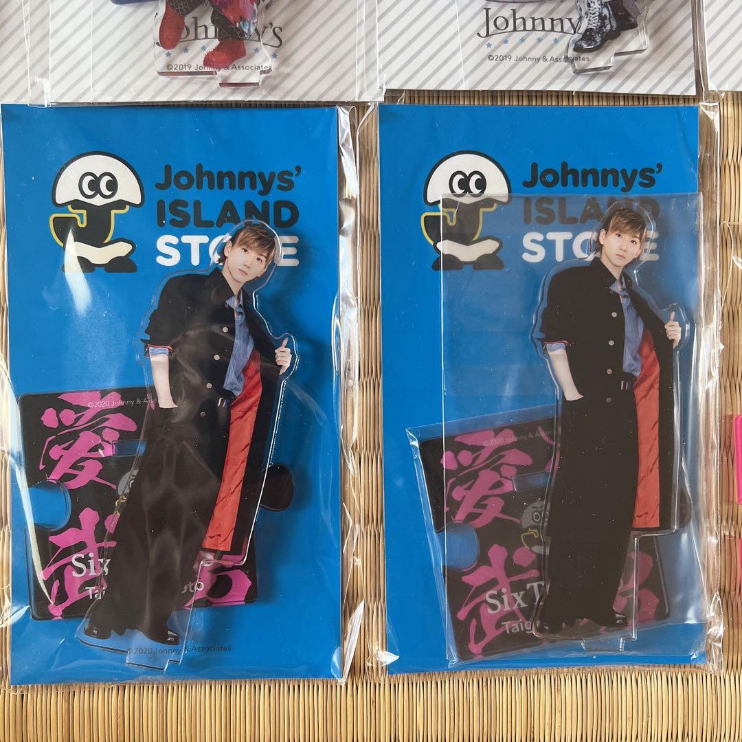 SixTONES アクリルスタンド京本大我ジェシー松村北斗森本慎太郎髙地優吾