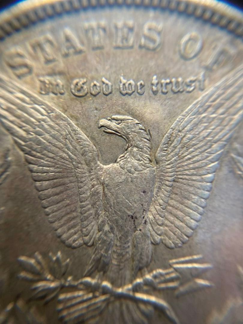 PCGS NCG アンティーク 銀貨　古銭　モルガンダラー　2枚セット