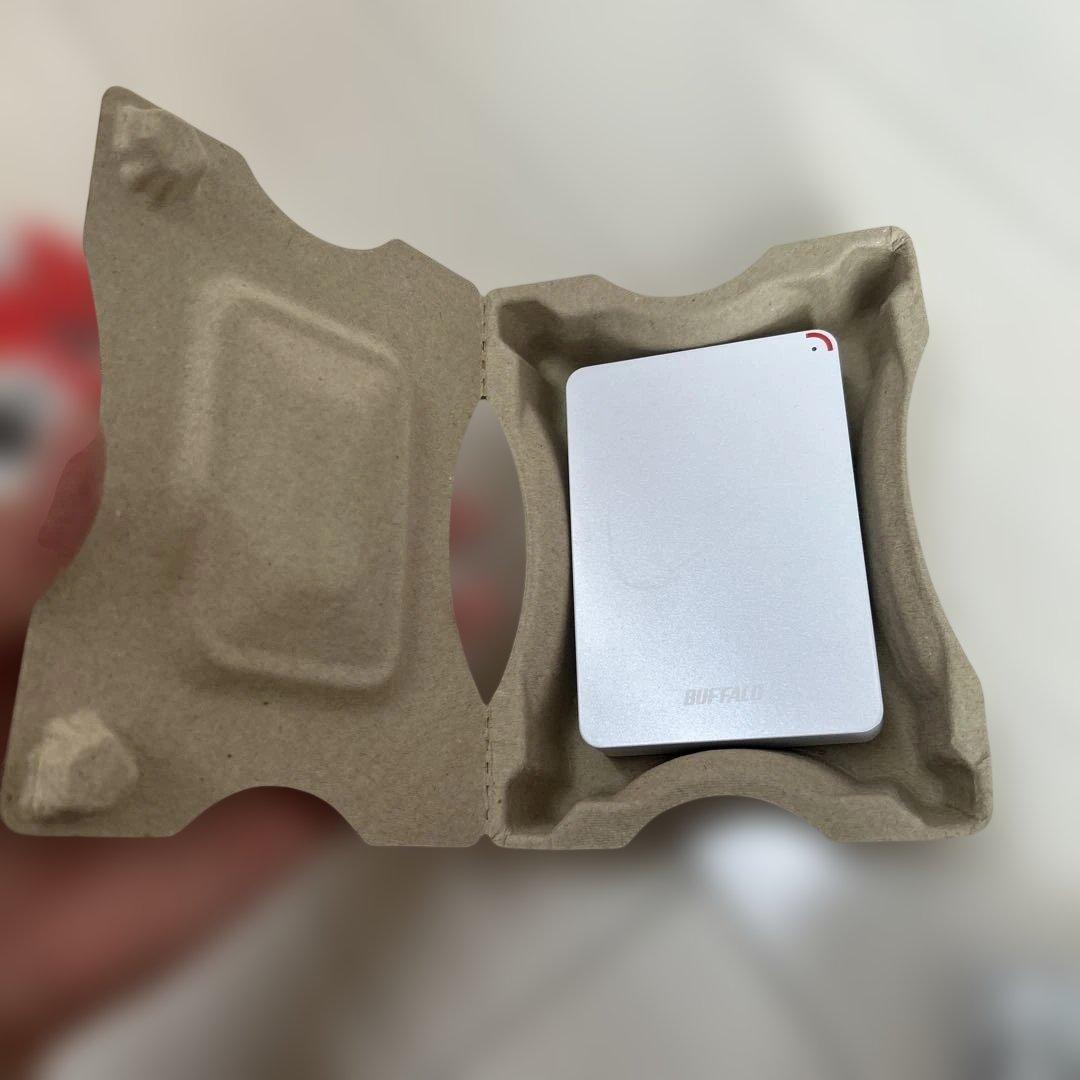 BUFFALO 2TB 外付けハードディスク HD-PNF2.0U3-GWE