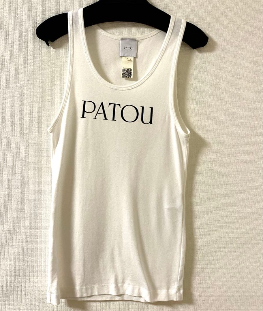 【PATOU 】パトウ タンク 白 S 正規