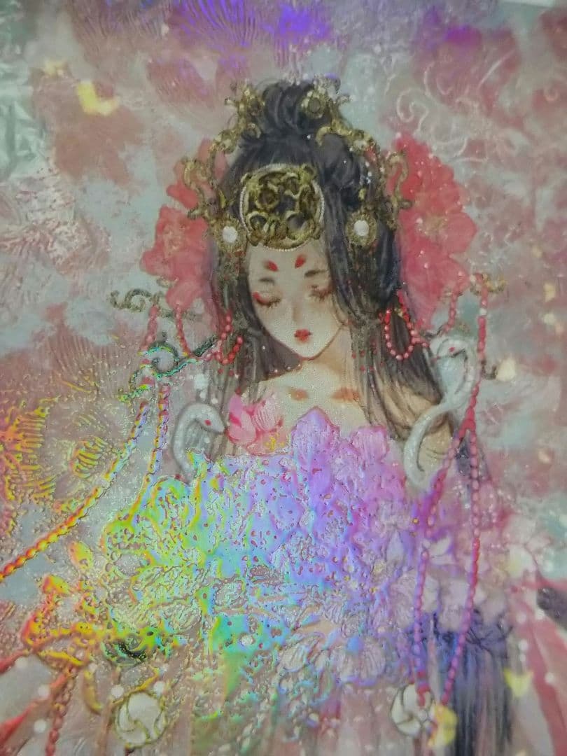 ☆のこり１☆J416＃文物系列(霓虹光)玉玉卿切り売り海外人物マステ