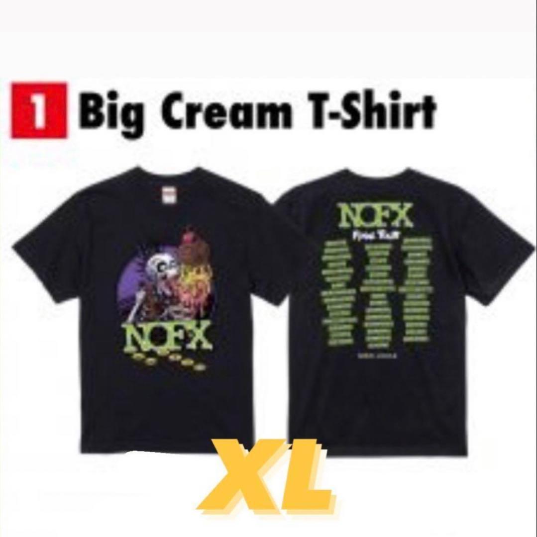 NOFX Big Cream Tシャツ　Hi-STANDARD XL
