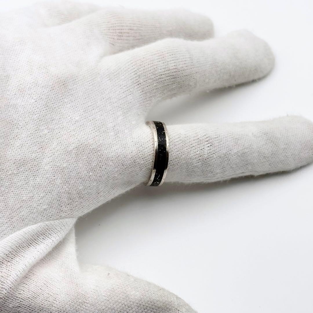 スーマンダックワ オニキスパウダー 木目金 リング 20号 美品