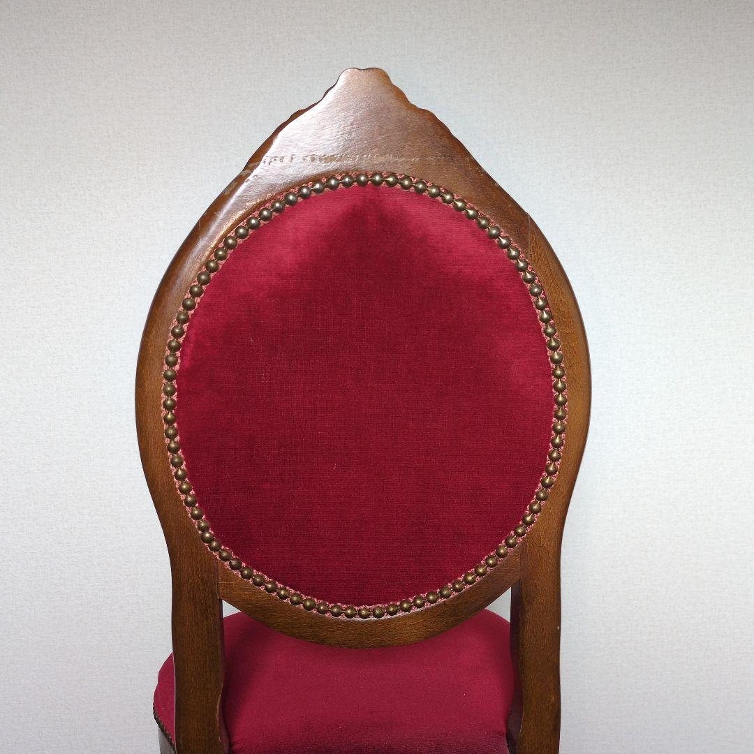 ★バリ本物 当時物★昭和レトロなアンティーク調 猫脚 ロココ調 チェア