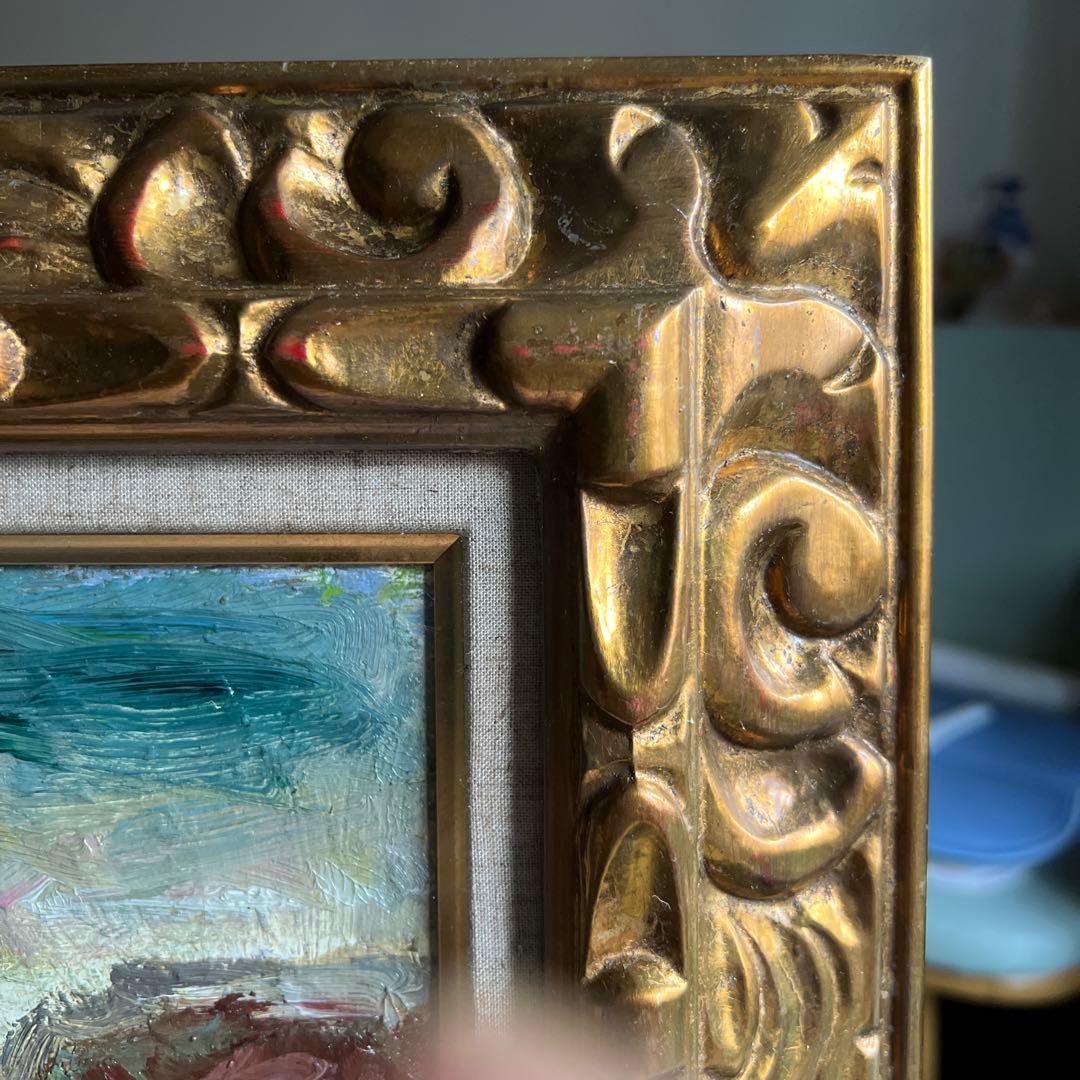 冬の海 小出宏 油彩画 1978年