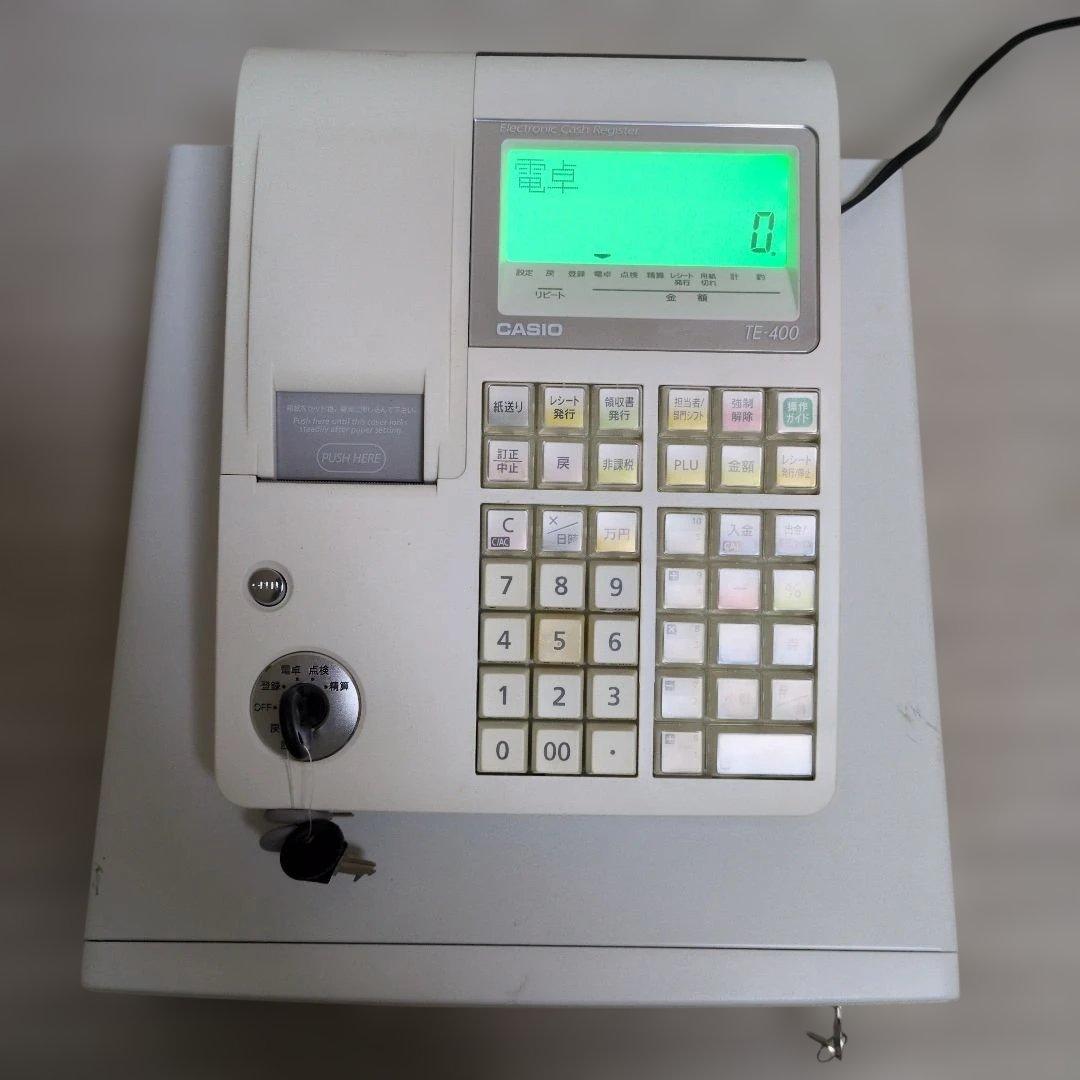 CASIO　TE-400-WE 　電子レジスター