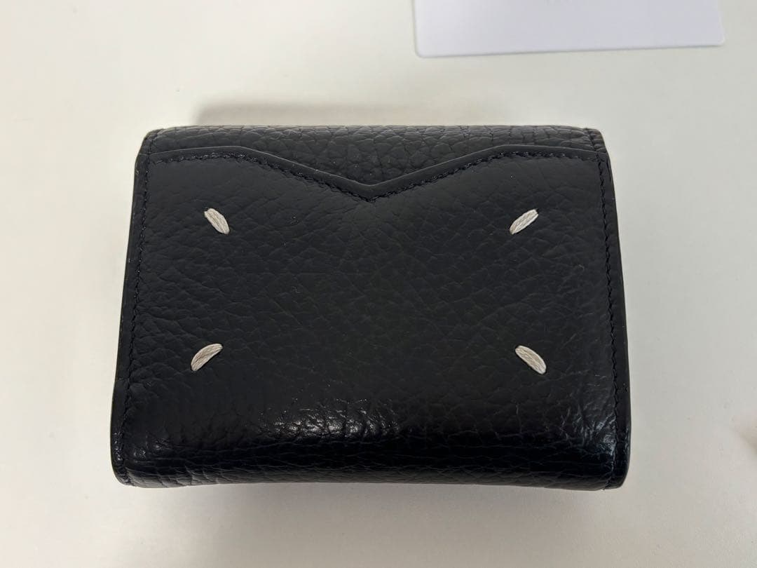 Maison margiela メゾンマルジェラ 三つ折り財布 レザー