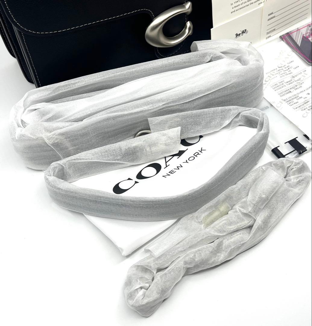 【新品・未使用】COACH チェーン タビー ショルダー バッグ 30