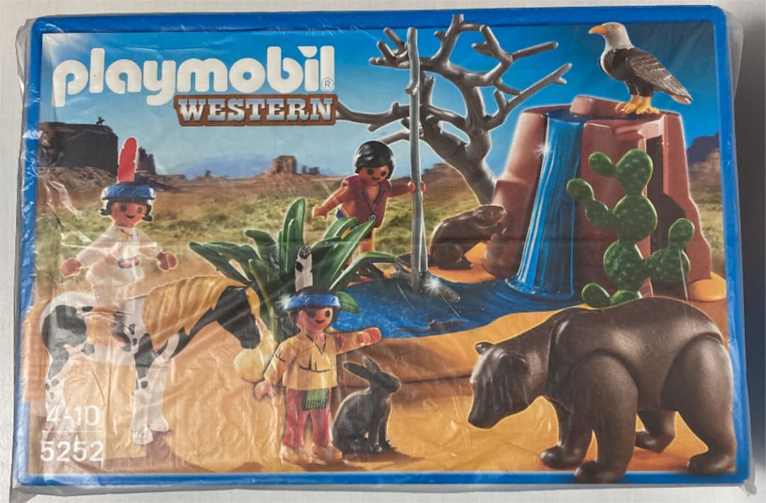 【未使用】プレイモービル playmobil 5252 アメリカインディアン