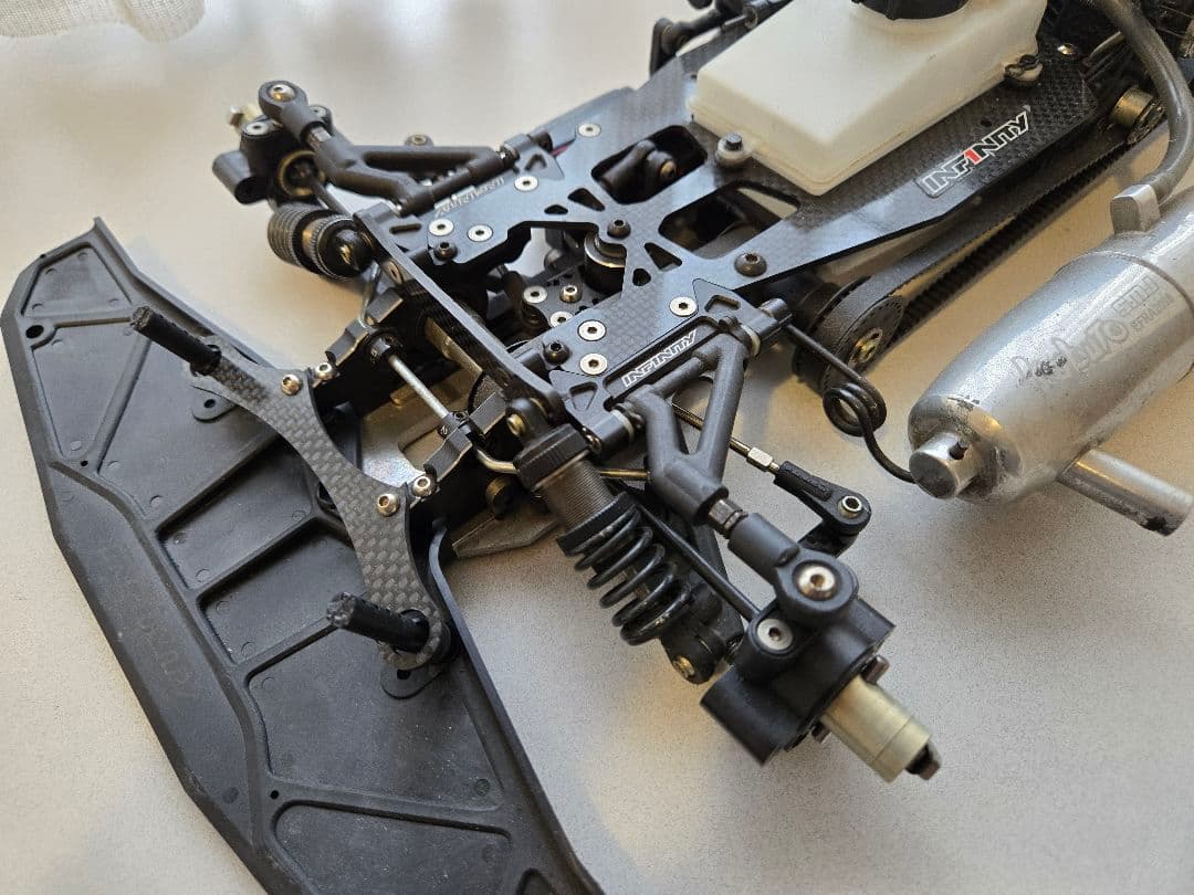 IF18 インフィニティ ラジコン エンジンカー 1/8 メカ プロポ オマケ