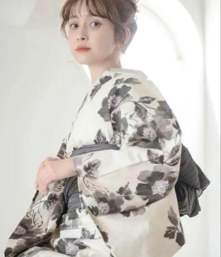 dita 浴衣 京の水墨画