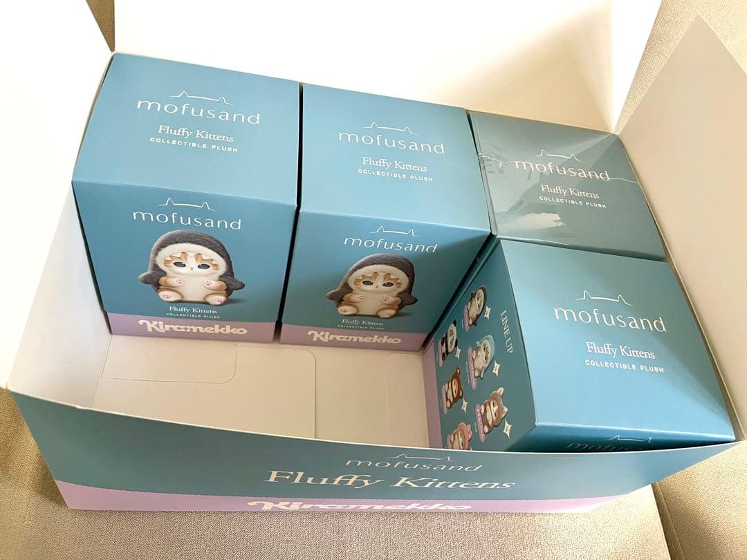 mofusand Kiramekko モフサンド きらめっこ キラメッコ 4個