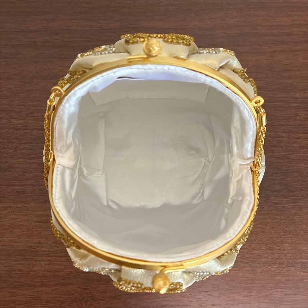 ビーズ刺繍バッグ