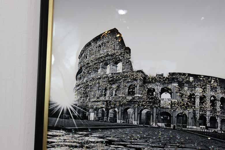 アートフレーム コロッセオ 絵画 クリスタルピクチャー