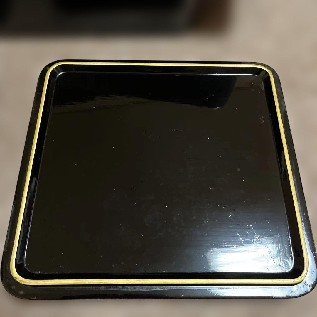 輪島塗重箱 アンティーク　木箱入り　26日迄の出品です