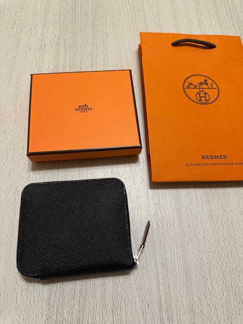 【新品未使用】HERMES アザップコンパクト　シルクイン　エプソン　ブラック