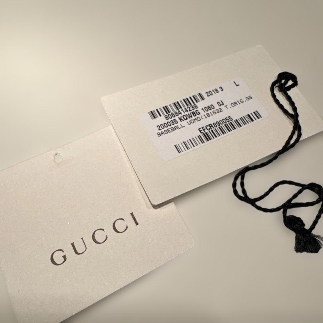 【新品未使用品】GUCCI ベースボールキャップ　ブラック