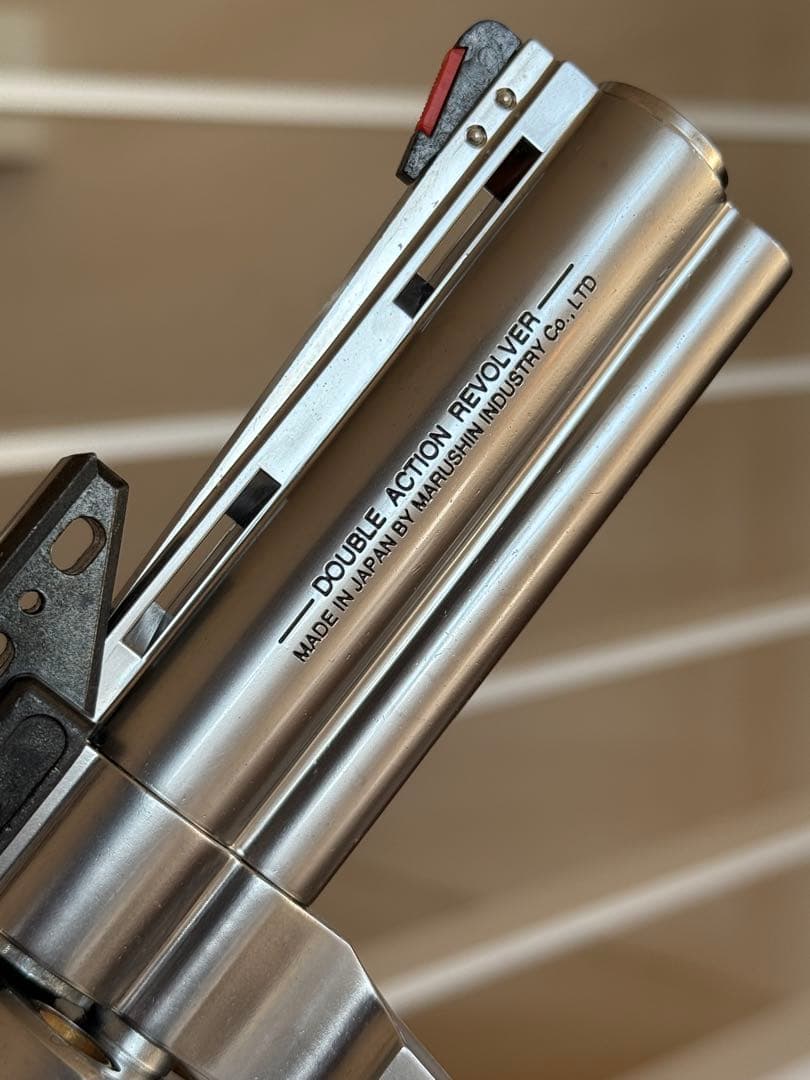 マルシン コルト アナコンダ マウントベース付き シルバー ガスガン リボルバー