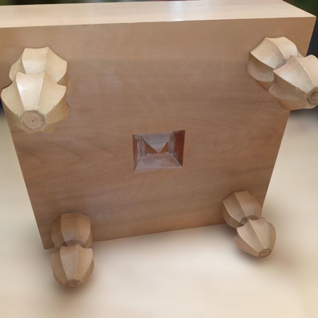 囲碁盤　新榧　碁盤　囲碁　ヘソあり　蛤碁石　はまぐり