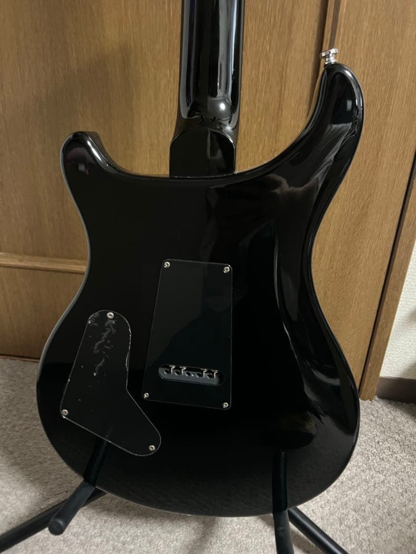 PRS SE Custom24 ブラック ゴールドパーツ