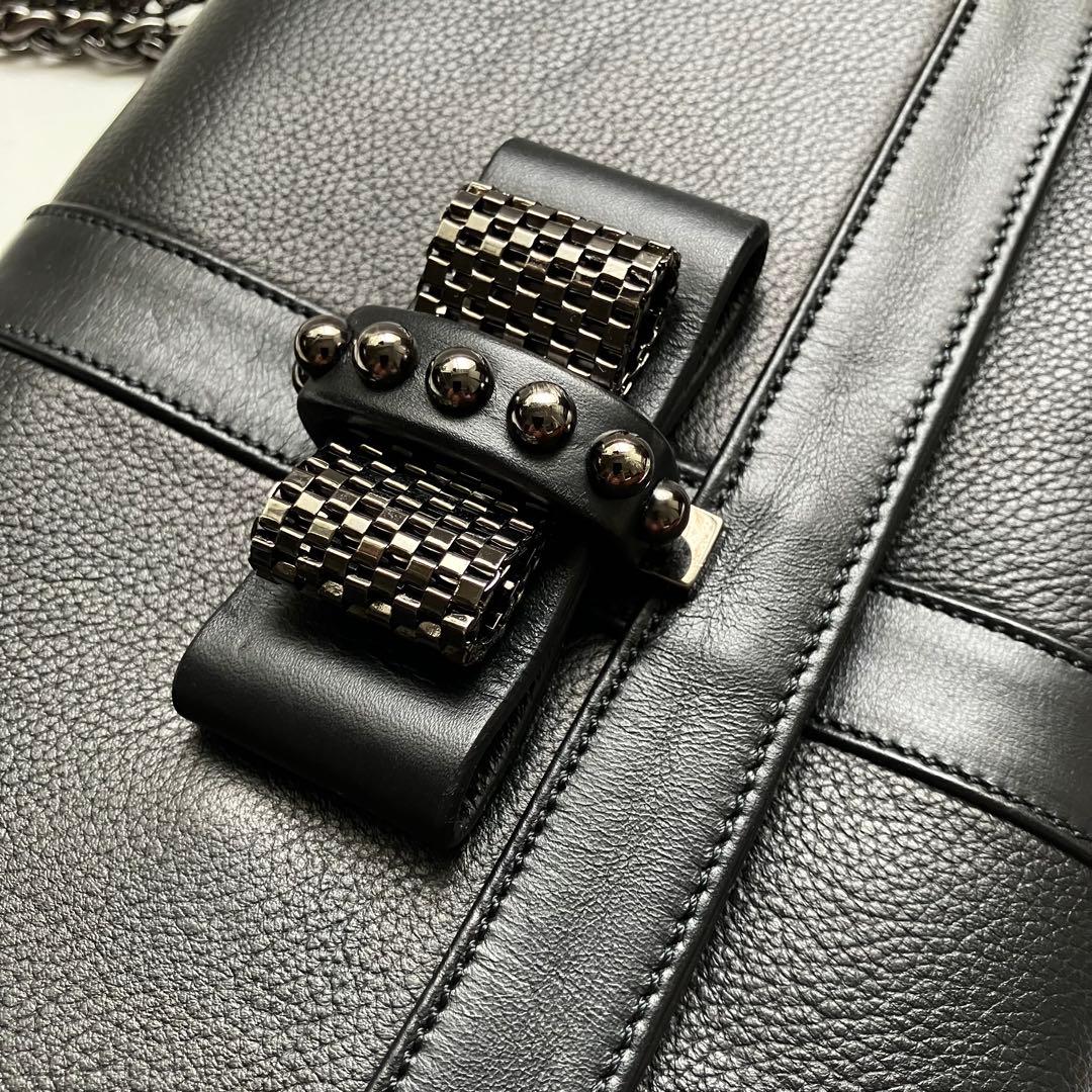 美品Louboutinクリスチャンルブタンショルダーバッグスウィートチャリティー