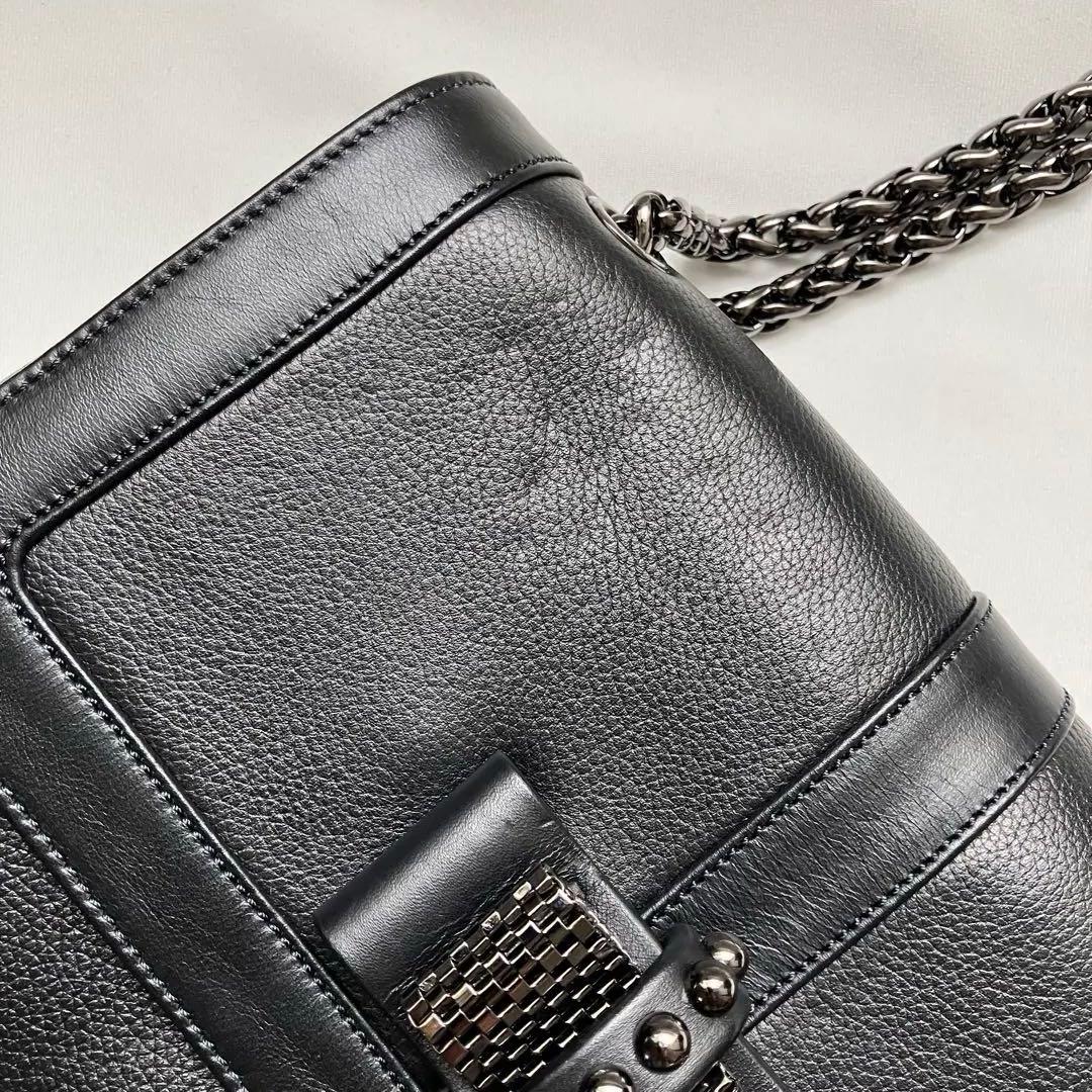 美品Louboutinクリスチャンルブタンショルダーバッグスウィートチャリティー