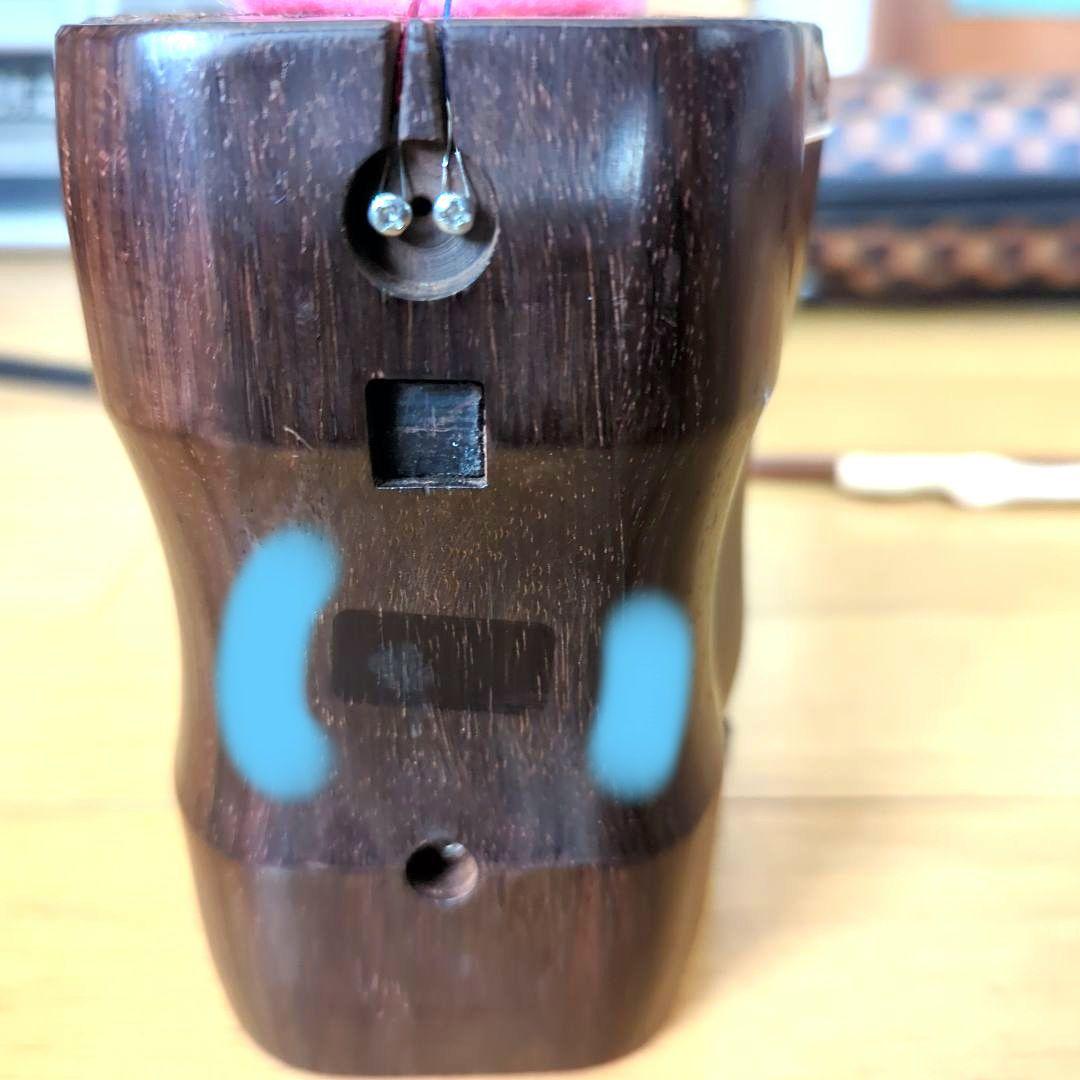 胡涵柔製作 未使用 最上級 明清老紅木 龍、鳳凰螺鈿 湾頭二胡2