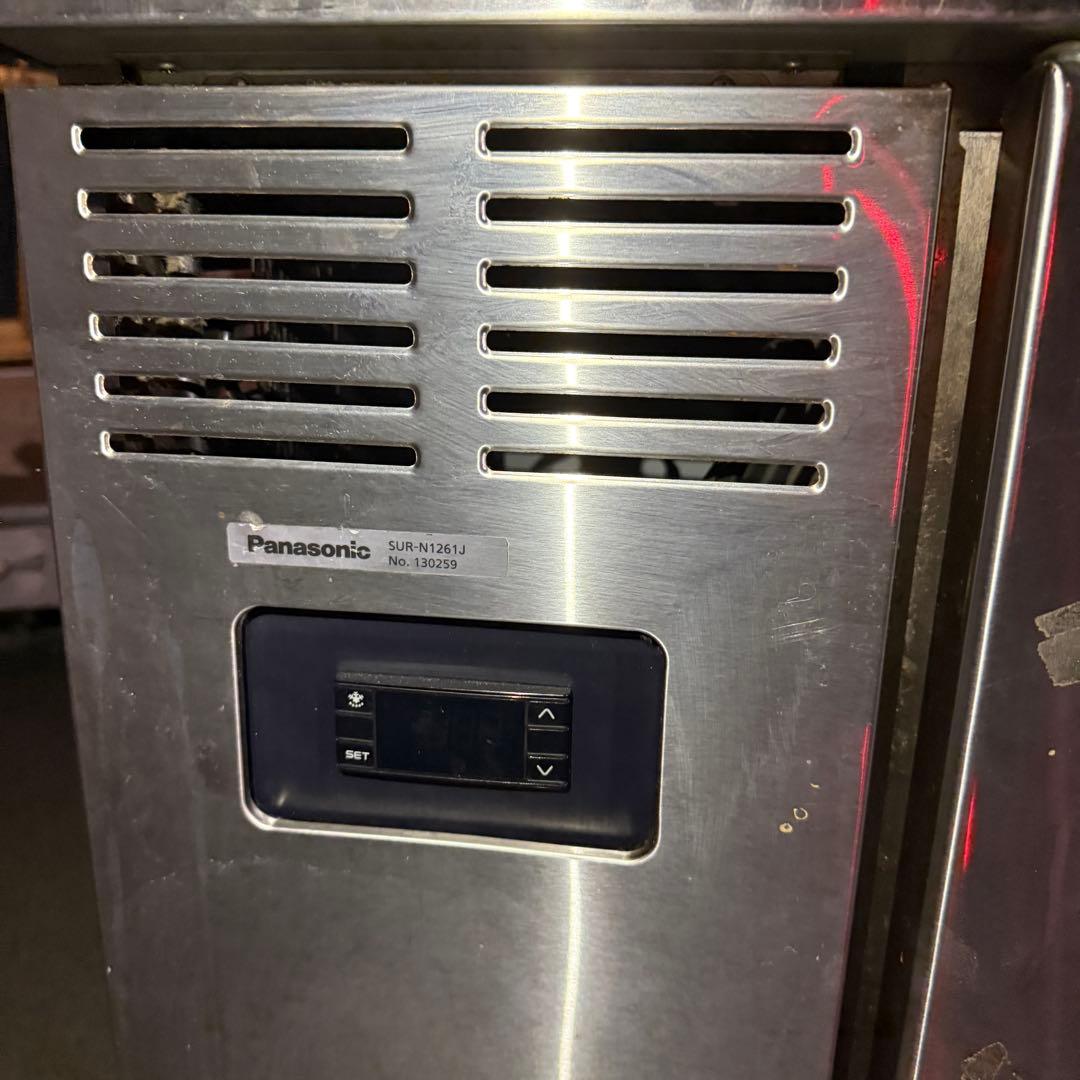 稼働品☆業務用コールドテーブル冷蔵庫☆パナソニック SUR-N1261J