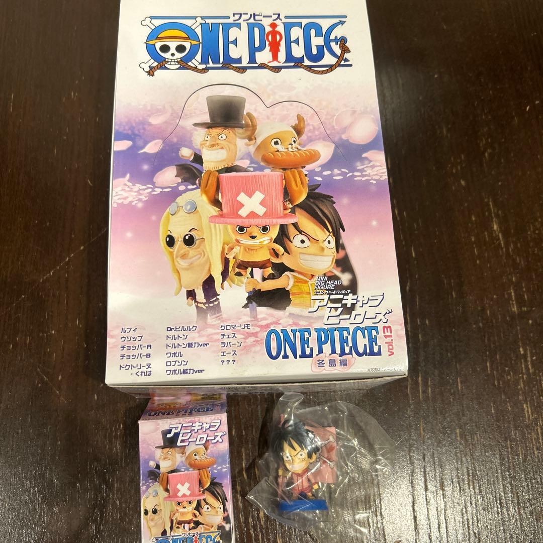 ワンピース　アニキャラ ヒーローズ　冬島編　ノーマル15・特典あり。
