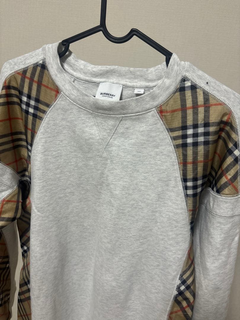 バーバリー BURBERRY 近年 スウェット ワンピノバチェック　大人もOK