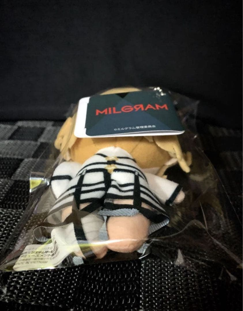 ミルグラム ボールチェーン付きぬいぐるみ マスコット マヒル 新品タグ付き