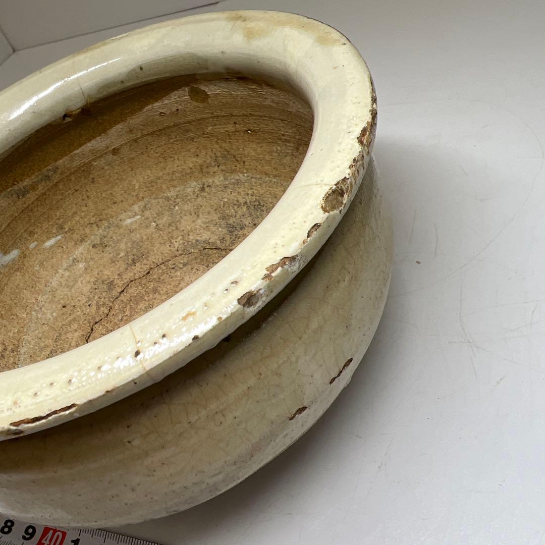 中国古玩　嘉慶五年香炉　口径約16㎝　東Y7-1105☆2Fタサオ