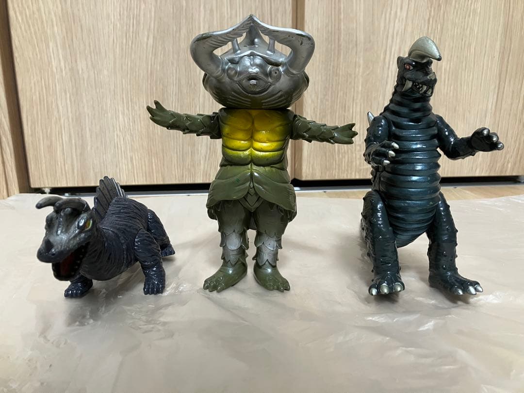 ウルトラマン怪獣　ソフビ　9点まとめ売り