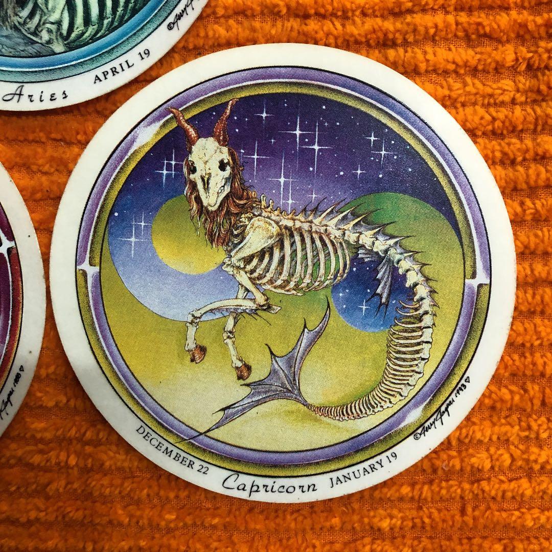 ステッカー　シール　デカール  屍　しかばね　ろっ骨　化石　まとめて　ジェスパー