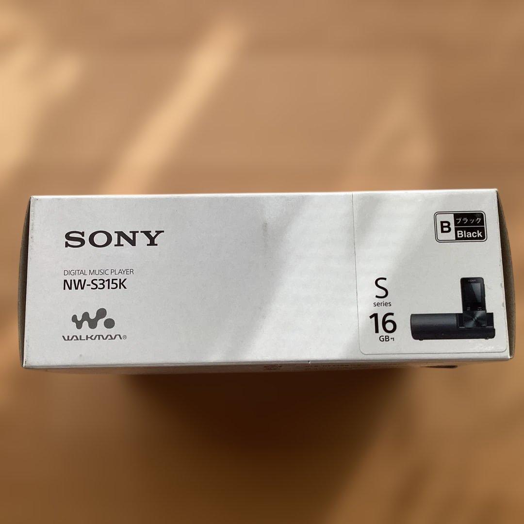 SONY ウォークマン NW-S315K 黒 16GB （スピーカー付属モデル）