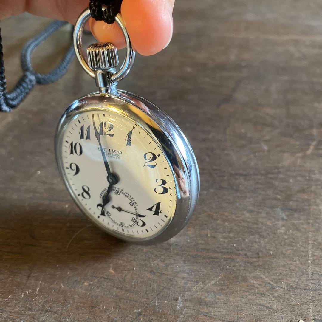 国鉄時代の車掌さんが使ってた時計　稼動品