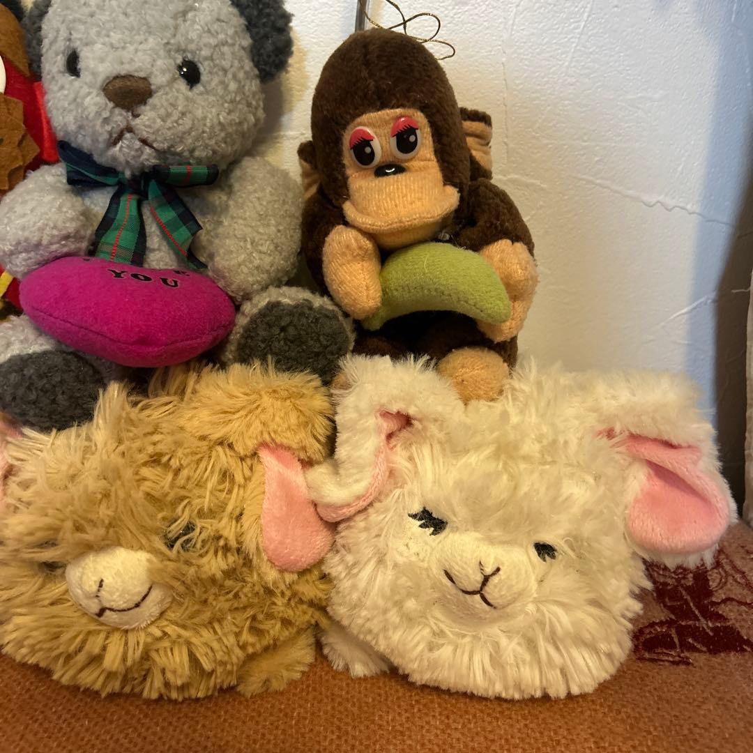 レトロ　どこでもいっしょ　トロ　だらだらぬいぐるみ　カピバラさん　うさぎ　ぶた