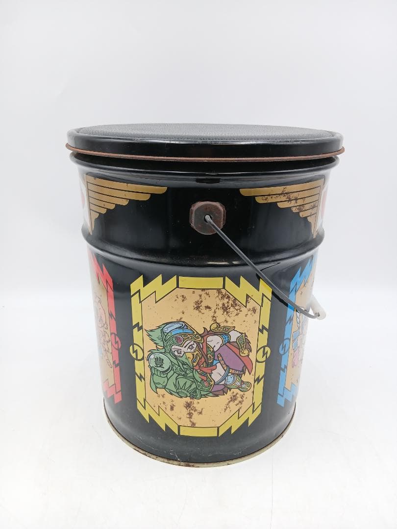 ビックリマン ペール缶いす 昭和レトロ ロッテ